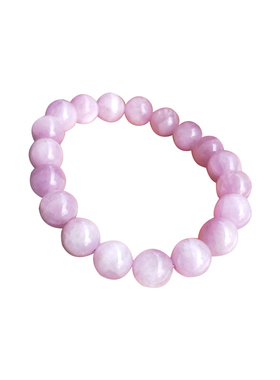 高等级大尺寸紫色水晶单圈手串