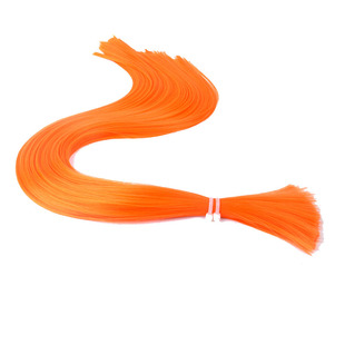 16色彩色接发挑染无痕辫接彩丝手钩接头发仿真假发发丝水晶接发束