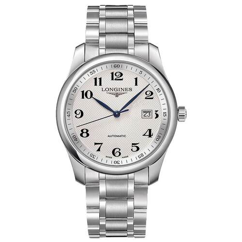 Longines浪琴男表 名匠系列经典八针月相机械手表L2.773.4.78.3
