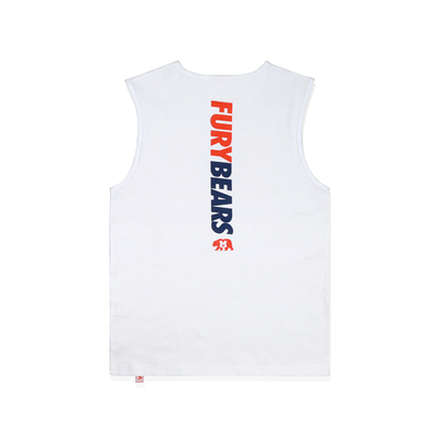 mcrewfurybears夏季印花无袖t恤