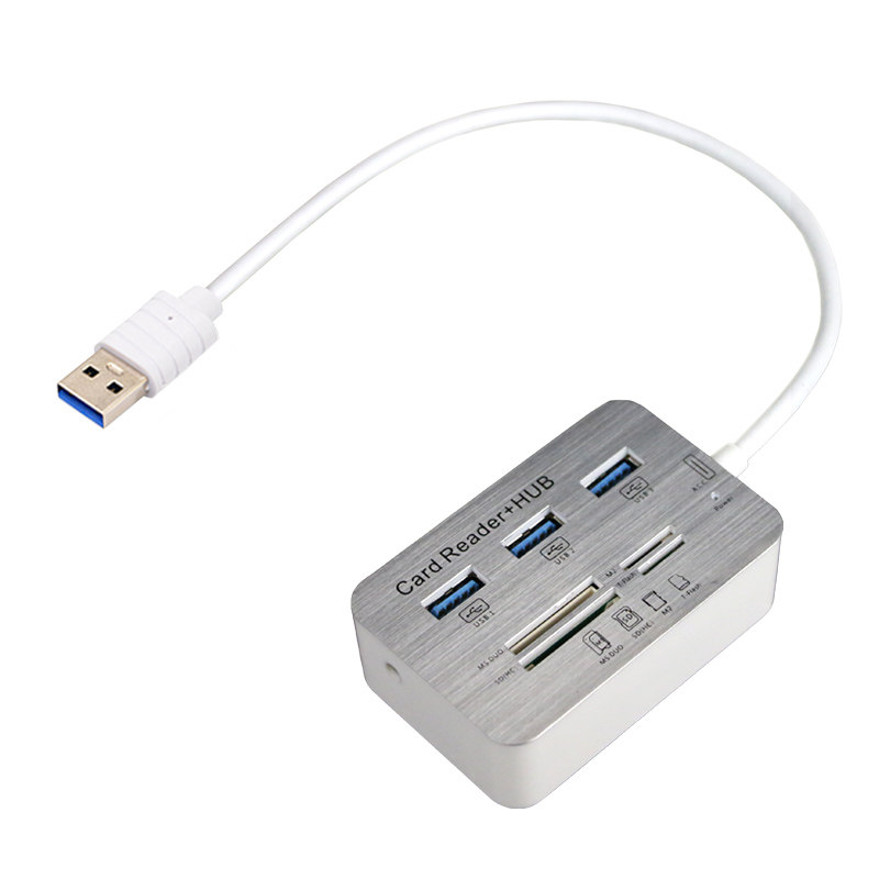 usb分线器扩展多接口3.0笔记本电脑U盘拓展集线hub转换相机读卡器