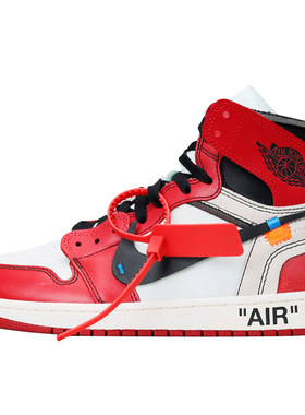 AJ1OW芝加哥联名篮球鞋