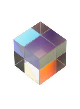 太阳捕手光之立方水晶摆件宇宙魔方大号组合光的礼物创意合色棱镜
