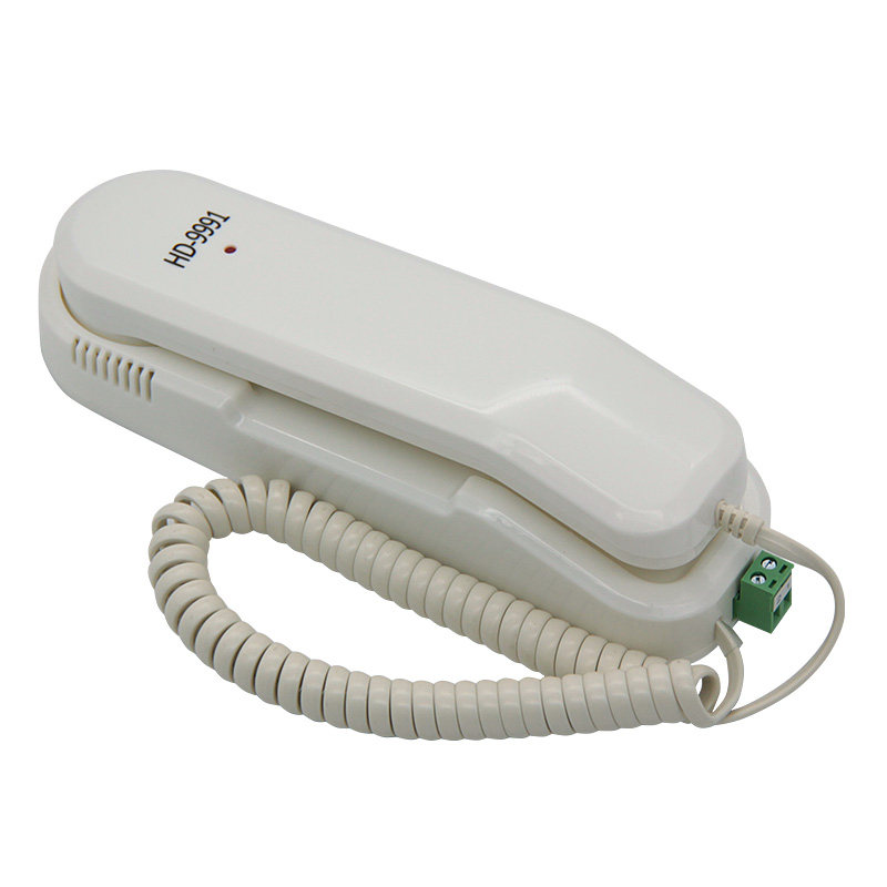 通用电梯配件对讲机机房话机HD-9991/HD-9902Y轿厢对讲机全新现货