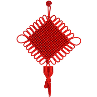 中国结挂件玄关平安节红色新年客厅大号高档门上高级入户门小装饰