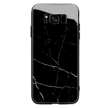 三星s10大理石纹理s9+个性手机壳1