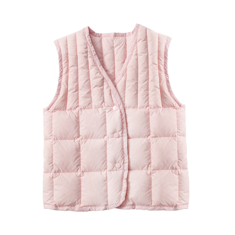宝宝羽绒服内胆马甲男童女童轻薄婴儿棉服背心儿童套装外穿内胆服