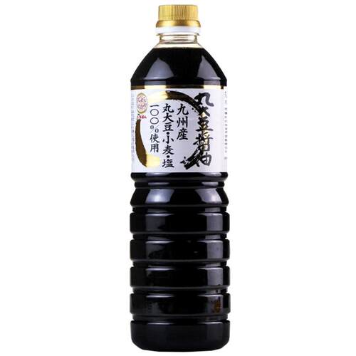 日本酱油丸江丸大豆浓口酱油刺身三文鱼酿造酱油1L家用调味