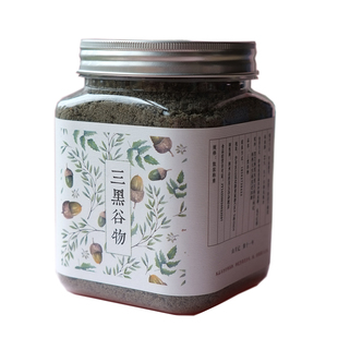 三黑谷物，九味杂粮，养发内调，十年信誉，对添加剂零容忍！