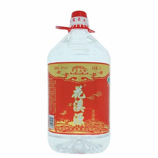 四川洪雅高庙白酒花溪源陈酿54度5升桶装纯粮食清香型高度泡药材