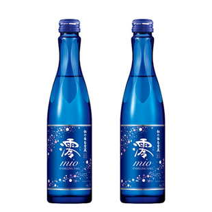 日本原装进口清酒 松竹梅白壁藏澪MIO 起泡清酒300mL 4瓶 白璧藏