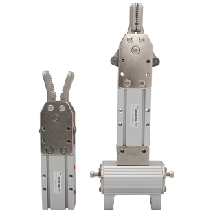 注塑机械手水口夹具配件2015D1615L气动夹子小型手指气缸爪子