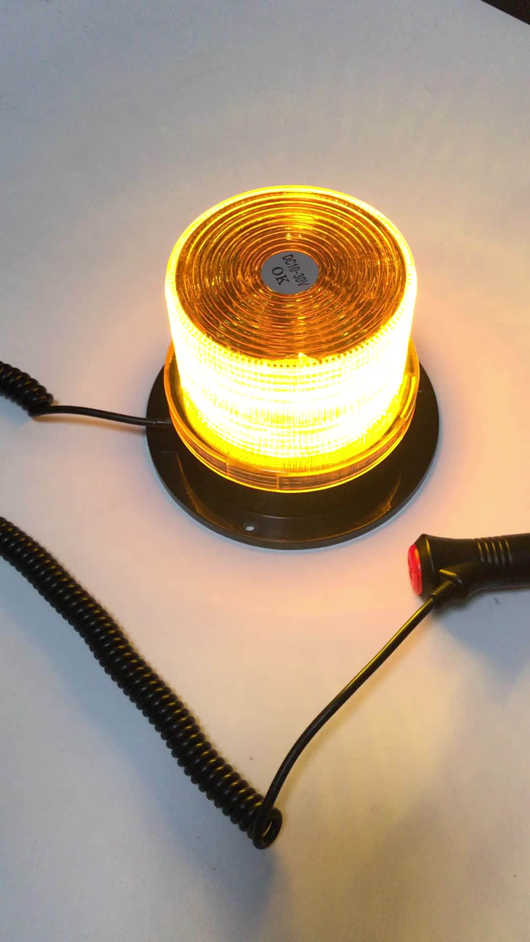 12v 24v Led Rotate Flashing Warning Light Screw Automatically Switch