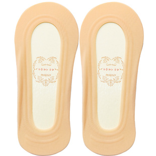 船袜女硅胶防滑夏季薄款隐形袜蕾丝冰丝短袜浅口夏天女士脚底袜子