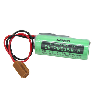三洋电池 SANYO CR17450SE-R(3V)电池 数控系统电池 带电阻