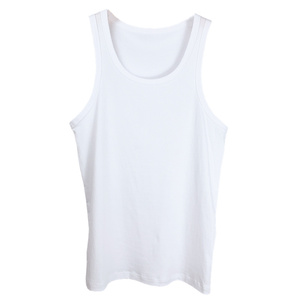 犇业春夏纯色运动跨栏打底宽肩男士背心9070