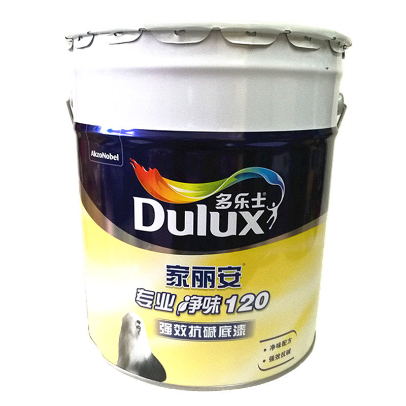 多乐士家丽安净味120抗碱底漆乳胶漆室内环保涂料墙面漆家装油漆