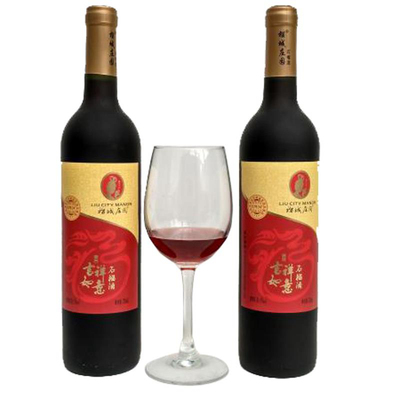 礼盒石榴原酒枣庄石榴酒亚太