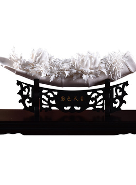 东方艺术风书房国色天香德化白瓷