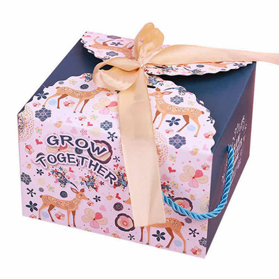 宝宝满月回礼小孩手提盒