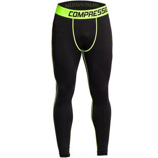 运动紧身裤男篮球打底裤跑步速干透气训练裤弹力压缩长裤健身裤秋