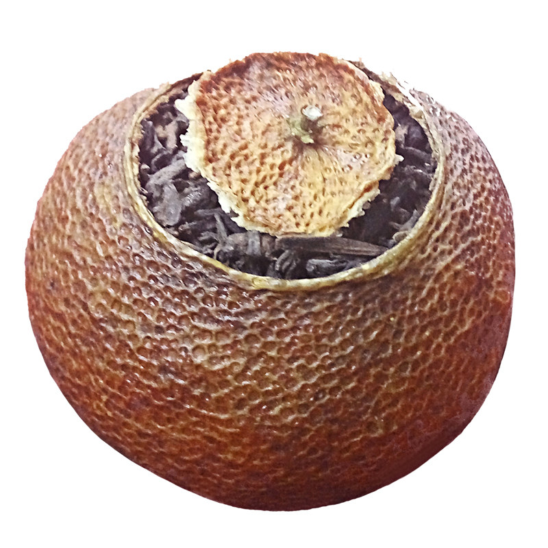 五星冬后大红柑普洱茶