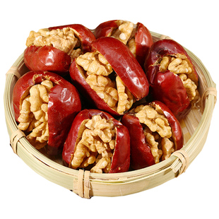 宝珠山大枣夹核桃仁500g*3袋红枣子加夹心抱抱干果零食