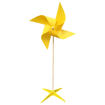 新鸿套装四叶黄色专柜摆设风车