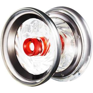 奥迪双钻正版悠悠球YOYO溜溜球玩具火力少年王银白色飓刃焰魄冰焰