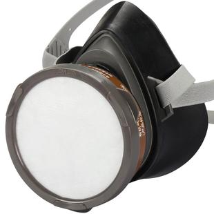 3M3200防毒面具防喷漆打农药工业粉尘专用化工气体异味防护面罩
