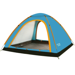 免搭速开帐篷3-4人自动弹开户外公园全自动野餐儿童沙滩防晒遮阳