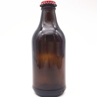 250ml330ml500ml600ml1000ml啤酒瓶棕色绿色蓝色玻璃空瓶自酿酒瓶
