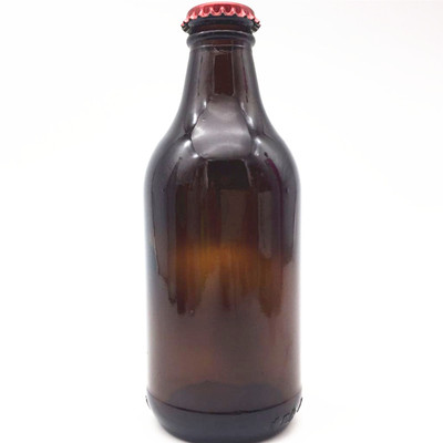 绿色玻璃自酿啤酒瓶空瓶