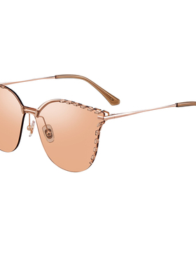 猫眼个性风金属框太阳镜