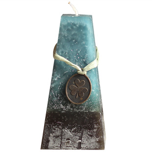 觅点 香薰蜡烛烛光晚餐婚庆装饰蜡烛塔形圆形方形精油无烟环保