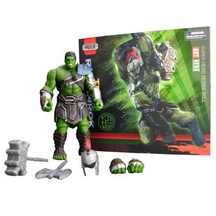 漫复仇者威联盟无敌浩克HUULK雷神角斗士绿巨人模型电影手办玩具