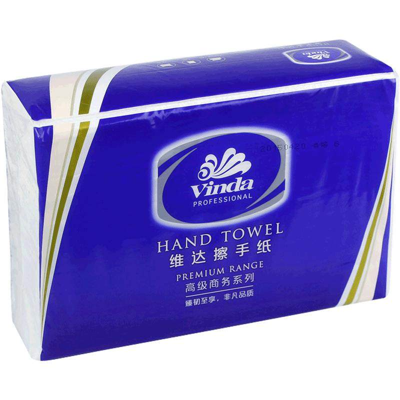 维达擦手纸VS2056卫生纸200抽张20包加厚纸巾厨房吸油抽纸巾批发_虎窝淘