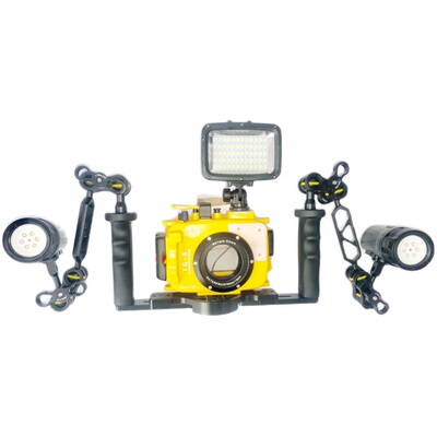 海蛙潜水防水壳支架套装