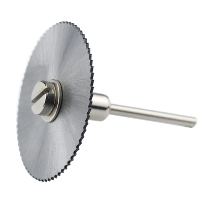 启牛HSS镀钛加硬高速钢锯片迷你小锯片木切塑料切薄铜薄铝DIY台锯