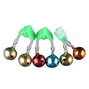 40个海竿钓鱼铃铛海杆铆钉防掉鱼铃渔具垂钓用品甩杆抛竿夜光灯