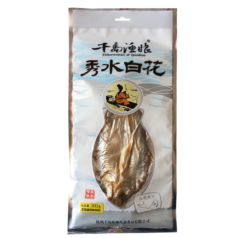 千岛渔娘白花鱼干淡水非即食