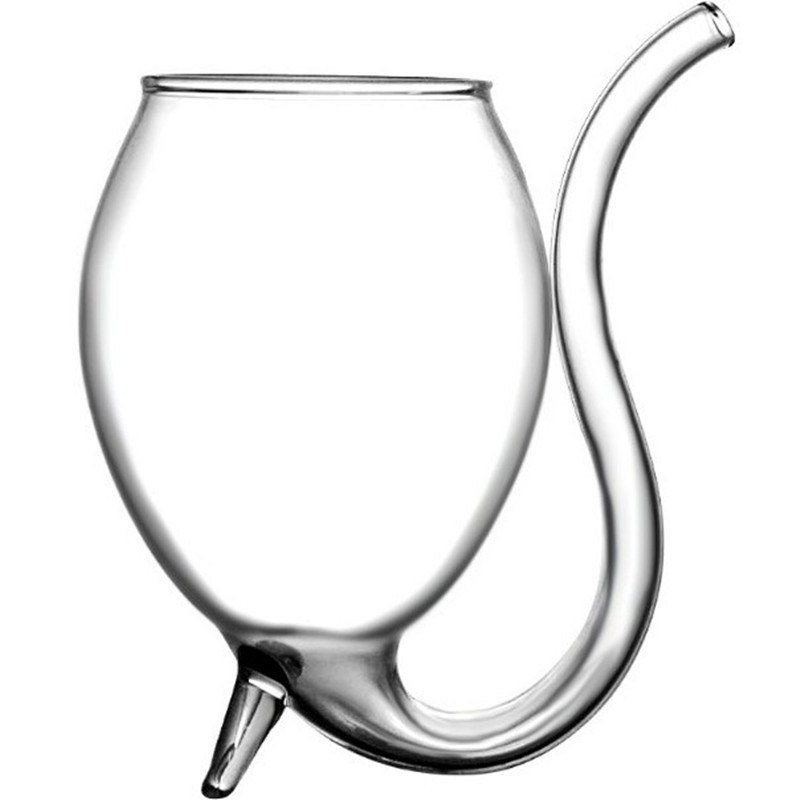 北欧创意吸血鬼酒杯调酒玻璃分子