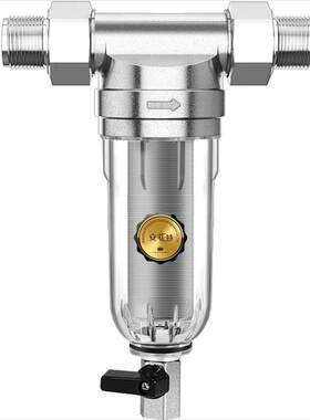 不锈钢反冲洗中央管道全屋净水器