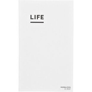 现货 日本 KOKUYO 国誉自我手帐 LIFE IDEA 内芯替芯垫板pvc尺