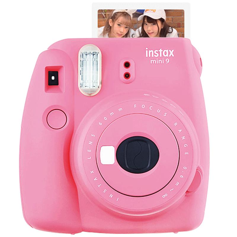 富士相机instax mini9美颜自拍相机套餐含拍立得相纸mini8升级版
