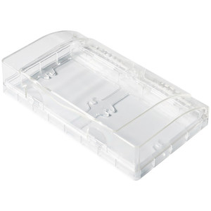 透明双86型二位开关插座防水盒保护罩盖卫生间厨房塑料连体防溅盒