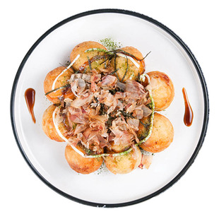 章鱼小丸子材料套餐章鱼烧预拌粉木鱼花配料食材沙拉酱家用全套