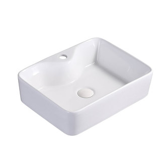 小尺寸陶瓷洗脸盆台上椭圆形家用洗手面盆卫生间阳台长方形艺术盆