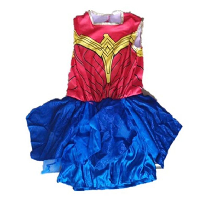 神奇女侠服装cosplay儿童演出表演衣服Wonder Woman神力女超人