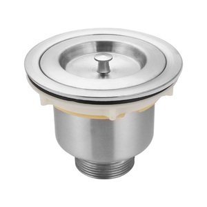 厨柜菜盆不锈钢水槽配件厨房水池洗碗池单盆单槽45内径钢丝下水管